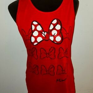 Disney Parks Minnie Bow tank top